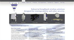 Desktop Screenshot of elanwireless.com